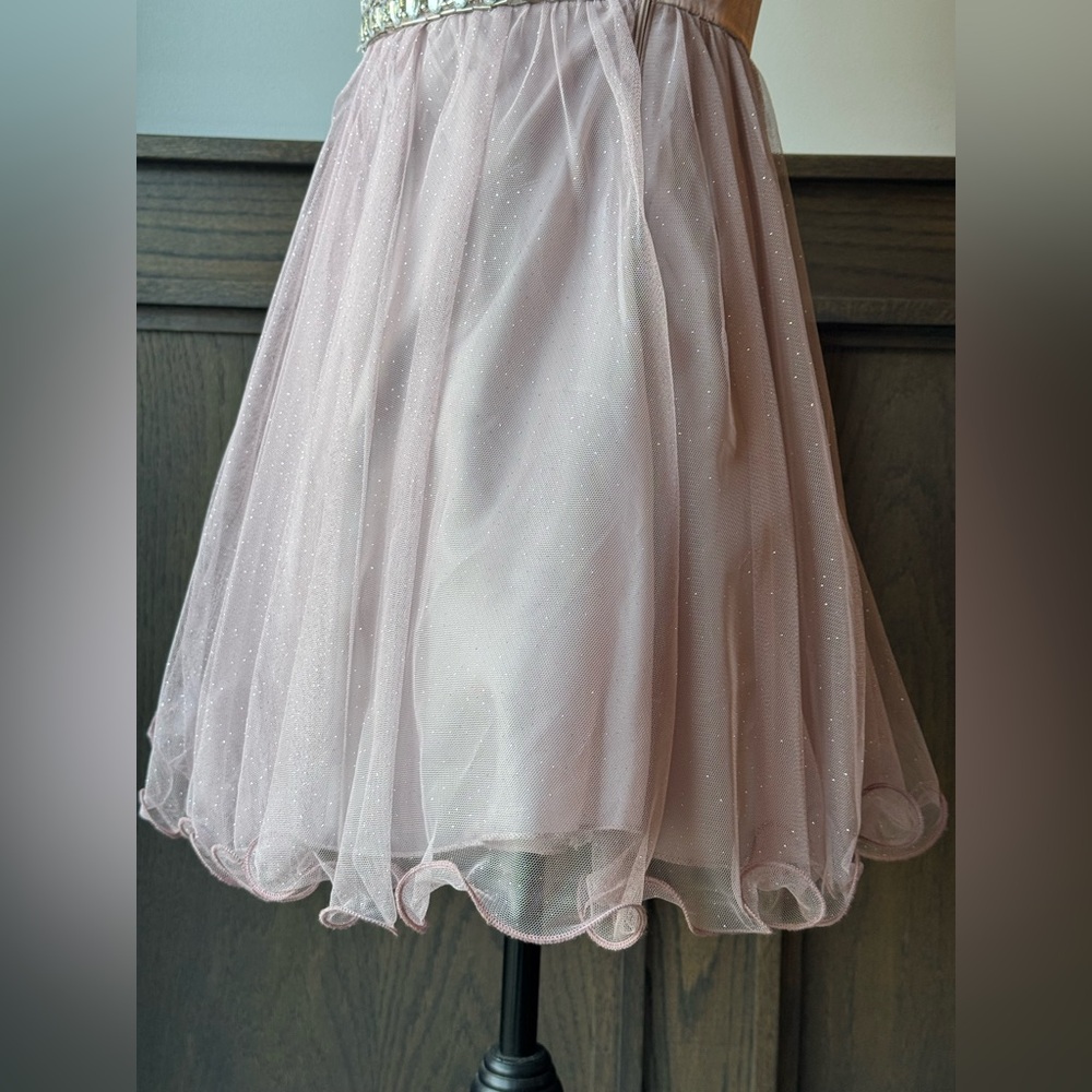 My Michelle Pink Prom Dress sz 5 - Picture 5 of 7